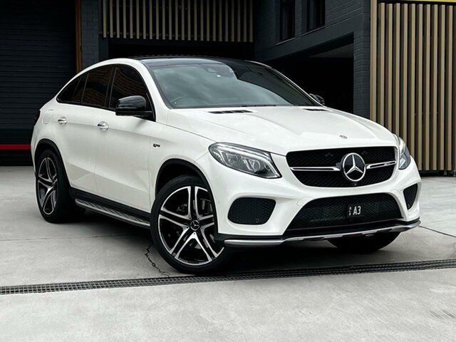Used Mercedes-Benz GLE-Class C292 MY808 GLE43 AMG Coupe 9G-Tronic 4MATIC Ashmore, 2017 Mercedes-Benz GLE-Class C292 MY808 GLE43 AMG Coupe 9G-Tronic 4MATIC White 9 Speed