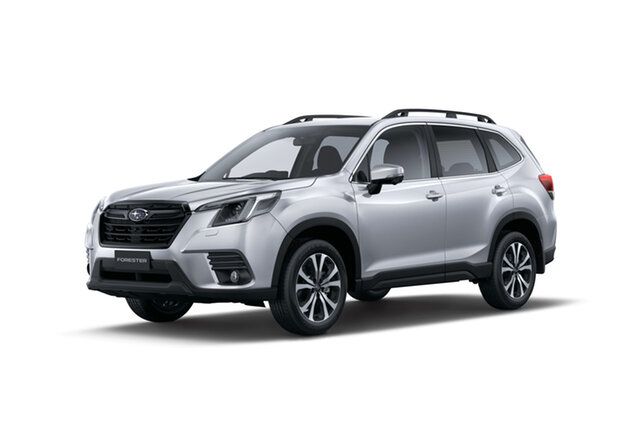 New Subaru Forester S5 MY24 2.5i Premium CVT AWD Newstead, 2024 Subaru Forester S5 MY24 2.5i Premium CVT AWD Ice Silver 7 Speed Constant Variable Wagon