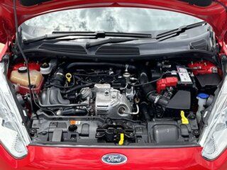 2014 Ford Fiesta WZ Sport PwrShift Red 6 Speed Sports Automatic Dual Clutch Hatchback