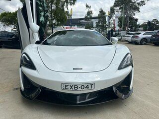 2018 McLaren 570S White Sports Automatic Dual Clutch Coupe.