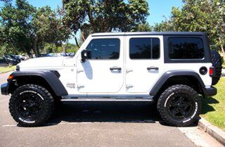 2019 Jeep Wrangler JL MY19 Unlimited Sport S White 8 Speed Automatic Softtop