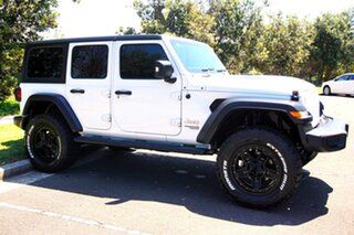 2019 Jeep Wrangler JL MY19 Unlimited Sport S White 8 Speed Automatic Softtop