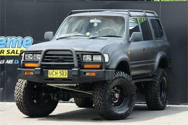 Used Toyota Landcruiser FZJ80R World Cup GXL Campbelltown, 1995 Toyota Landcruiser FZJ80R World Cup GXL Green 4 Speed Automatic Wagon