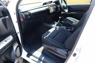 2016 Toyota Hilux GUN126R SR Double Cab White 6 Speed Manual Utility