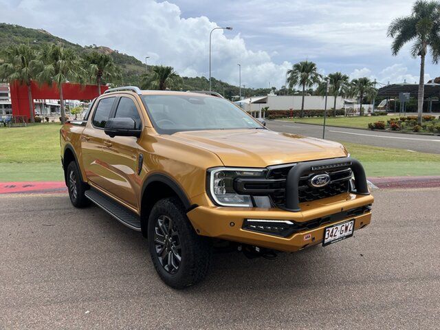 Used Ford Ranger PY 2023.50MY Wildtrak Townsville, 2023 Ford Ranger PY 2023.50MY Wildtrak Luxe Yellow 10 Speed Sports Automatic Double Cab Pick Up