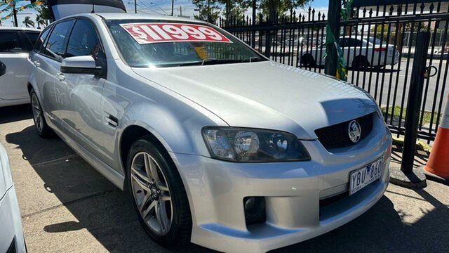 Used Holden Commodore VE MY09.5 SV6 Sportwagon Maidstone, 2009 Holden Commodore VE MY09.5 SV6 Sportwagon Silver 5 Speed Sports Automatic Wagon