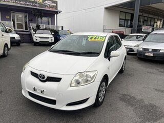 2008 Toyota Corolla ZRE152R Ascent White 4 Speed Automatic Hatchback.