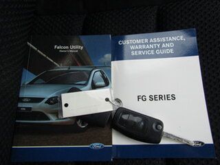 2008 Ford Falcon FG XR8 Blue 6 Speed Manual Utility