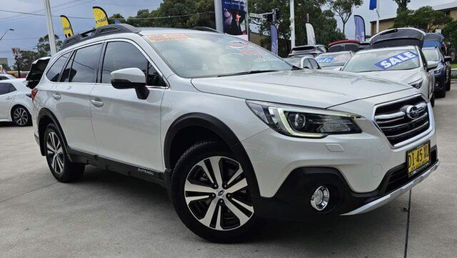 Used Subaru Outback B6A MY18 2.5i CVT AWD Premium Liverpool, 2017 Subaru Outback B6A MY18 2.5i CVT AWD Premium Crystal White Pearl 7 Speed Constant Variable