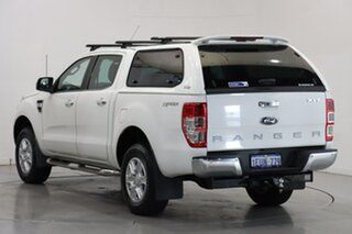 2015 Ford Ranger PX XLT Double Cab 4x2 Hi-Rider Cool White 6 Speed Sports Automatic Utility.