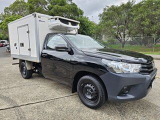 2016 Toyota Hilux Refrigerated Workmate Black 6 Speed Automated Utility.