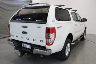 2015 Ford Ranger PX XLT Double Cab 4x2 Hi-Rider Cool White 6 Speed Sports Automatic Utility