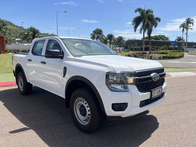 Used Ford Ranger PY 2023.50MY XL Townsville, 2023 Ford Ranger PY 2023.50MY XL Arctic White 6 Speed Sports Automatic Double Cab Pick Up