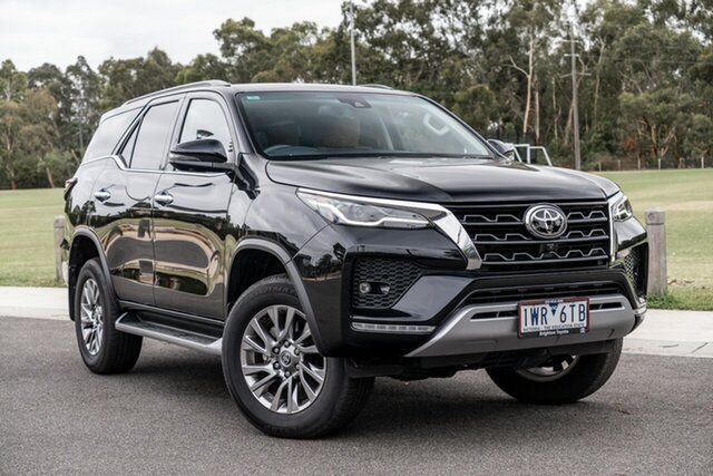Pre-Owned Toyota Fortuner Oakleigh, 2022 Toyota Fortuner Eclipse Black Automatic Wagon
