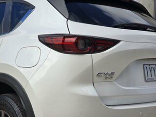 2018 Mazda CX-5 KF4WLA Touring SKYACTIV-Drive i-ACTIV AWD White 6 Speed Sports Automatic Wagon