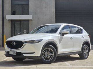 2018 Mazda CX-5 KF4WLA Touring SKYACTIV-Drive i-ACTIV AWD White 6 Speed Sports Automatic Wagon.