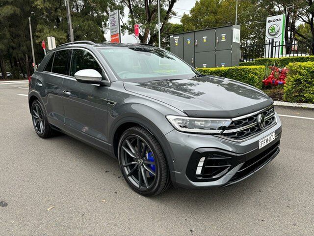 Used Volkswagen T-ROC D11 MY23 R DSG 4MOTION Grid Edition Botany, 2022 Volkswagen T-ROC D11 MY23 R DSG 4MOTION Grid Edition Grey 7 Speed Sports Automatic Dual Clutch