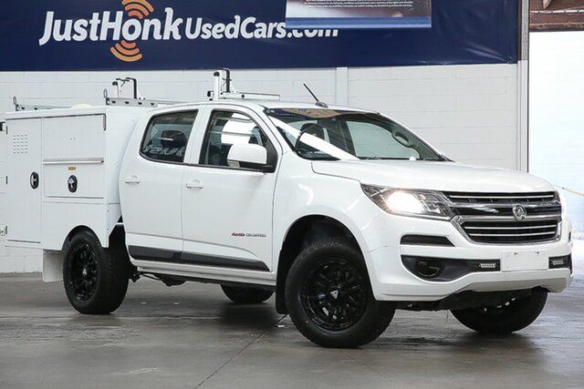 Used Holden Colorado RG MY19 LS Crew Cab Erina, 2019 Holden Colorado RG MY19 LS Crew Cab White 6 Speed Sports Automatic Cab Chassis