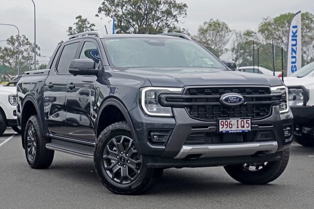Used Ford Ranger PY 2024.00MY Wildtrak Ebbw Vale, 2023 Ford Ranger PY 2024.00MY Wildtrak Meteor Grey 10 Speed Sports Automatic Double Cab Pick Up