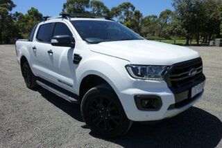 2021 Ford Ranger PX MkIII 2021.25MY Wildtrak Arctic White 10 Speed Sports Automatic.