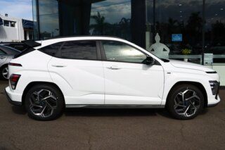 2024 Hyundai Kona SX2.V1 MY24 Premium AWD N Line Atlas White 8 Speed Sports Automatic Wagon