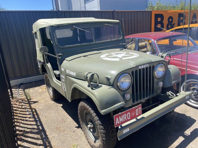 Used Willys Jeep Woodville Park, 1955 Willys Jeep CJ5 Army Green 4 Speed Manual Short Wheel Base
