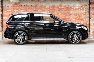 2015 Mercedes-Benz GLE-Class W166 GLE350 d 9G-Tronic 4MATIC Obsidian Black Metallic 9 Speed