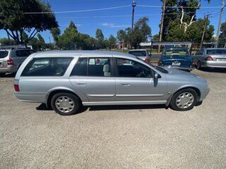 2002 Ford Falcon AUIII Forte Silver 4 Speed Automatic Wagon.
