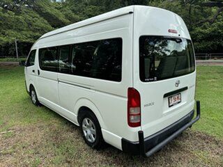 2017 Toyota HiAce KDH223R Commuter High Roof Super LWB French Vanilla 4 Speed Automatic Bus