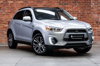 2015 Mitsubishi ASX XB MY15 XLS 2WD Silver 6 Speed Constant Variable Wagon.