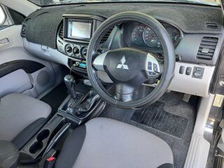 2011 Mitsubishi Triton MN MY11 GL-R Double Cab Grey 4 Speed Automatic Utility