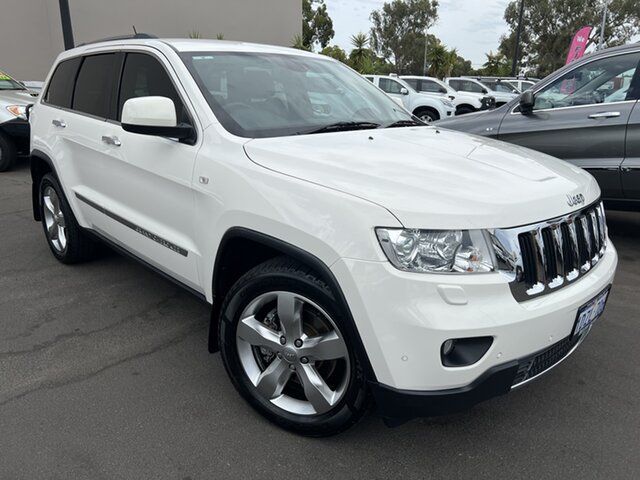 Used Jeep Grand Cherokee WK MY2013 Limited East Bunbury, 2012 Jeep Grand Cherokee WK MY2013 Limited White 5 Speed Sports Automatic Wagon