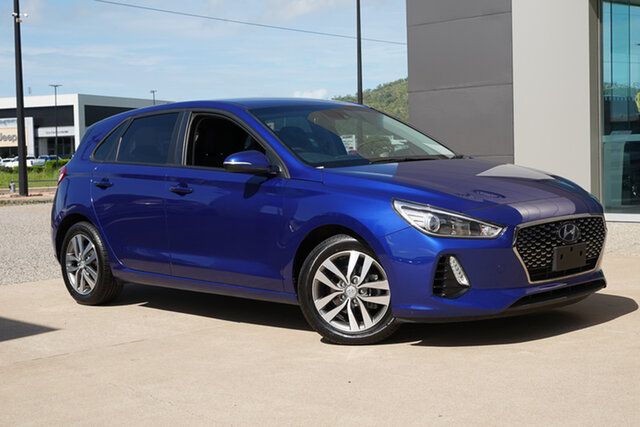 Used Hyundai i30 PD MY18 Active Townsville, 2018 Hyundai i30 PD MY18 Active Blue 6 Speed Sports Automatic Hatchback