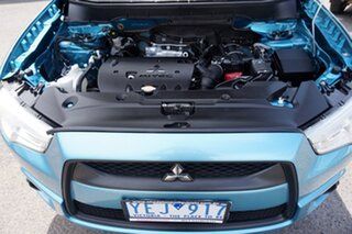 2011 Mitsubishi ASX XA MY11 2WD Blue 6 Speed Constant Variable Wagon