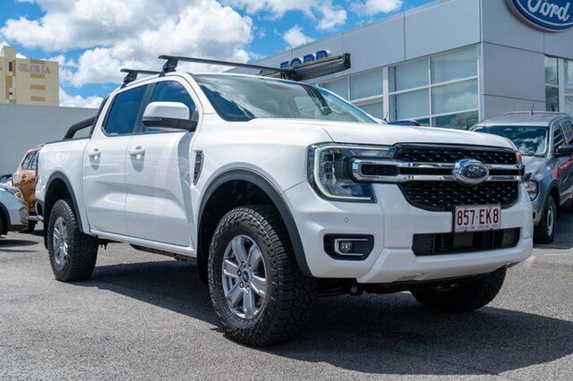Used Ford Ranger PY 2022MY XLT Springwood, 2022 Ford Ranger PY 2022MY XLT White 10 Speed Sports Automatic Double Cab Pick Up