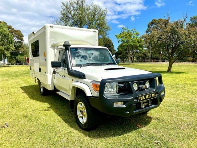 Used Toyota Landcruiser VDJ79R 09 Upgrade GXL (4x4) Ferntree Gully, 2011 Toyota Landcruiser VDJ79R 09 Upgrade GXL (4x4) White 5 Speed Manual Cab Chassis