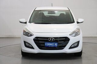 2016 Hyundai i30 GD4 Series II MY17 Active X DCT White 7 Speed Sports Automatic Dual Clutch