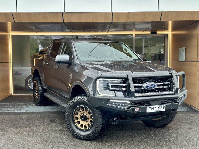 Used Ford Ranger PY 2022MY XLT Double Cab Sutherland, 2022 Ford Ranger PY 2022MY XLT Double Cab Grey 10 Speed Sports Automatic Double Cab Chassis