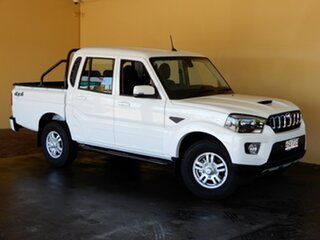 2022 Mahindra Pik-Up MY23 S11 4x4 White 6 Speed Automatic Dual Cab Chassis