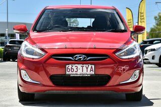 2014 Hyundai Accent RB3 SR Red 6 Speed Sports Automatic Hatchback