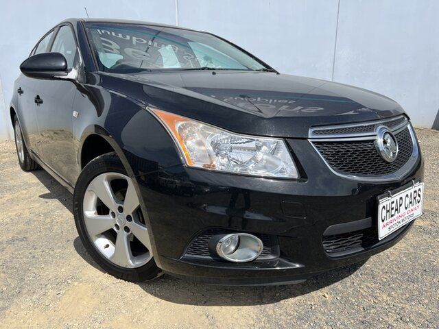 Used Holden Cruze JH MY14 Equipe Hoppers Crossing, 2014 Holden Cruze JH MY14 Equipe Black 5 Speed Manual Sedan