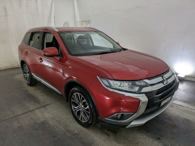 Used Mitsubishi Outlander ZK MY17 LS 4WD Maryville, 2016 Mitsubishi Outlander ZK MY17 LS 4WD Burgundy 6 Speed Constant Variable Wagon
