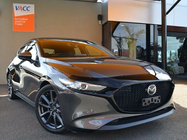 Used Mazda 3 BP2H7A G20 SKYACTIV-Drive Touring Fawkner, 2021 Mazda 3 BP2H7A G20 SKYACTIV-Drive Touring Grey 6 Speed Sports Automatic Hatchback
