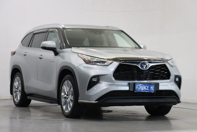 Used Toyota Kluger Axuh78R Grande eFour Victoria Park, 2022 Toyota Kluger Axuh78R Grande eFour Silver 6 Speed Constant Variable Wagon Hybrid