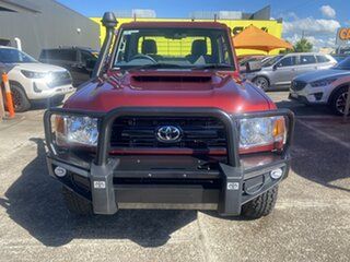 2023 Toyota Landcruiser VDJ79R GX Red 5 Speed Manual Cab Chassis