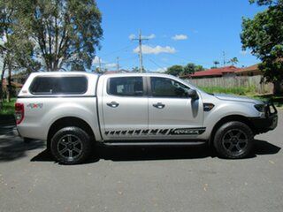 2017 Ford Ranger PX MkII XLS Double Cab Silver 6 Speed Sports Automatic Utility.