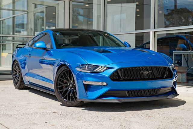Used Ford Mustang FN 2020MY GT Ferntree Gully, 2020 Ford Mustang FN 2020MY GT Blue 10 Speed Sports Automatic FASTBACK - COUPE