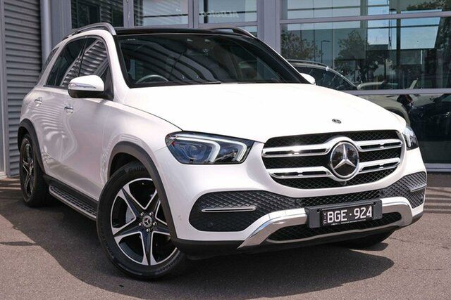 Used Mercedes-Benz GLE-Class V167 800+050MY GLE300 d 9G-Tronic 4MATIC Essendon Fields, 2020 Mercedes-Benz GLE-Class V167 800+050MY GLE300 d 9G-Tronic 4MATIC White 9 Speed Sports Automatic