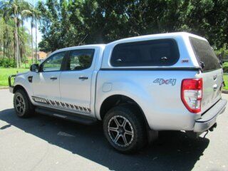 2017 Ford Ranger PX MkII XLS Double Cab Silver 6 Speed Sports Automatic Utility.