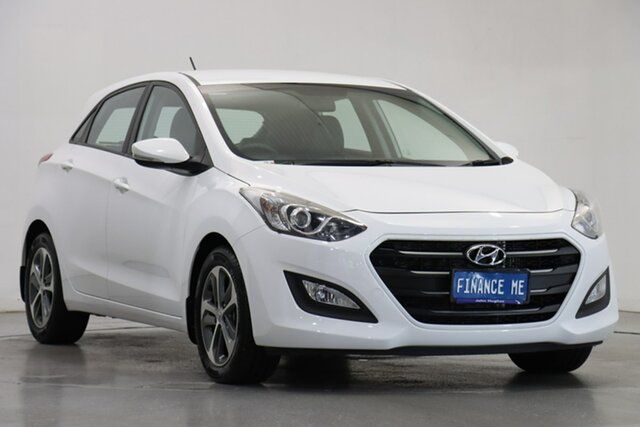 Used Hyundai i30 GD4 Series II MY17 Active X DCT Victoria Park, 2016 Hyundai i30 GD4 Series II MY17 Active X DCT White 7 Speed Sports Automatic Dual Clutch